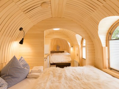 kuscheln im Iglu-Häuschen