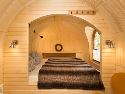 kuscheln im Iglu-Häuschen