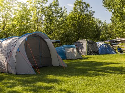 Rundgang durch den Camping-Platz